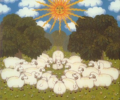 Sheep III by Ditz