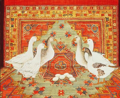 Six Geese A-Laying by Ditz