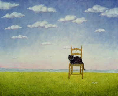 The Chair Cat by Ditz