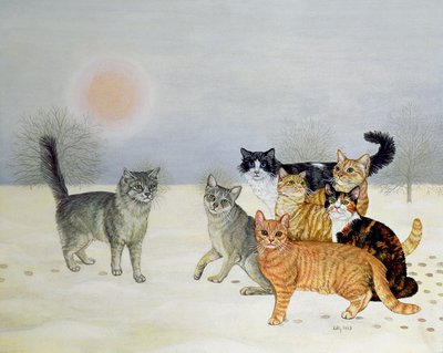 Winter Cats by Ditz