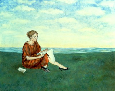 Writing Home, 1984 by Ditz