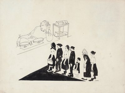 The Queue by Dmitriy Stakhievich Moor