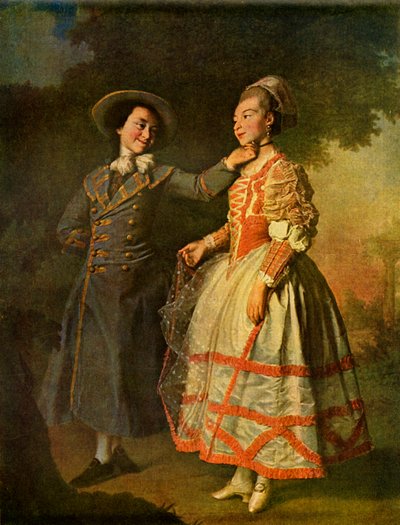 Khovanskaya and Khrushcheva, 1773, 1939 by Dmitri Grigorievich Levitsky