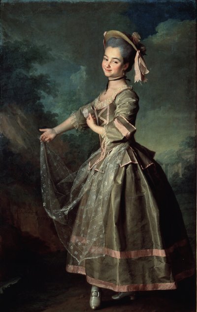 Portrait of Yekaterina Nelidova by Dmitri Grigorievich Levitsky