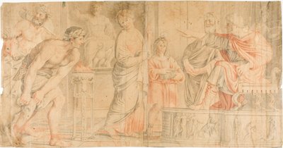 Condemnation of Saint Cecilia by Domenichino