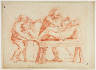 Flagellation of Saint Andrew by Domenichino