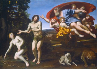 The Rebuke of Adam and Eve by Domenichino