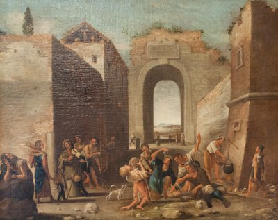 I Maccaronari by Domenico (1612 75) Gargiulo