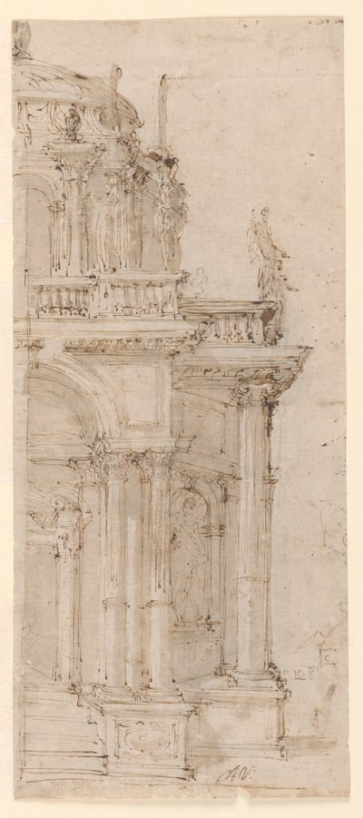 Design for a Catafalque by Domenico Antonio Vaccaro
