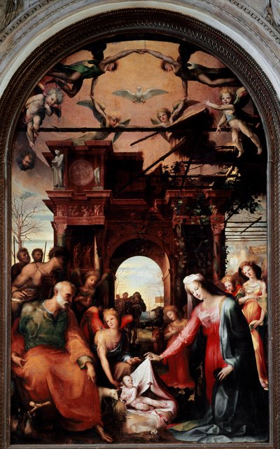 The Nativity by Domenico Beccafumi
