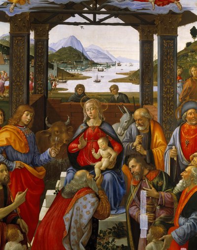 Adoration of the Magi by Domenico Ghirlandaio