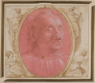 Head of an Old Man by Domenico Ghirlandaio