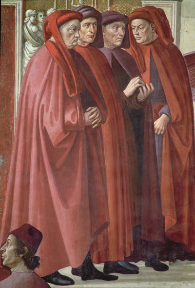 The Annunciation to St. Zacharias by Domenico Ghirlandaio