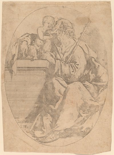 Saint Joseph and the Christ Child by Domenico Maria Viani