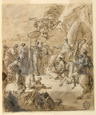 Allegorical Subject by Domenico Mondo