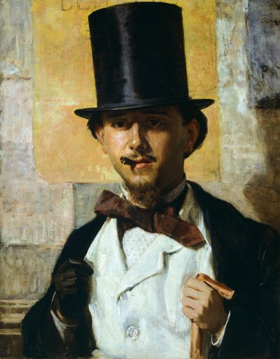 Portrait of Bernardo Celentano by Domenico Morelli