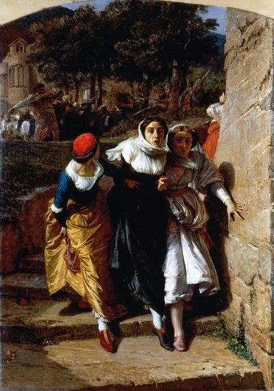 Sicilian Vespers by Domenico Morelli