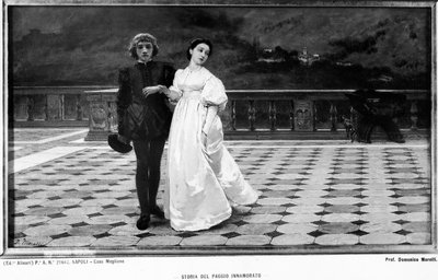 The Page in Love by Domenico Morelli