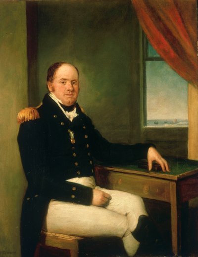 Sir Thomas Masterman Hardy (1769-1839) by Domenico Pellegrini