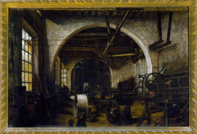 The factory workshop by Domenico Pesenti