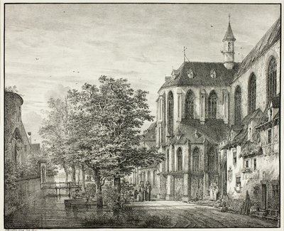 Parish Church at Boppard on the Rhine by Domenico Quaglio