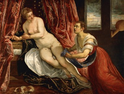 Danae by Domenico Robusti Tintoretto