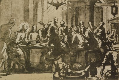 The Last Supper by Domenico Robusti Tintoretto