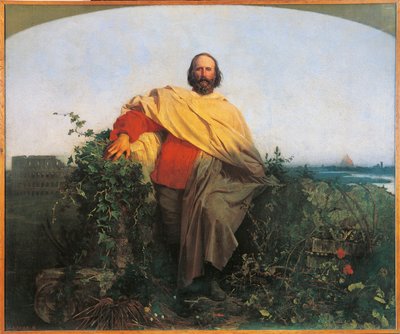 Garibaldi in Rome by Domenico Russo