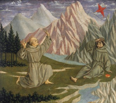 Saint Francis Receiving the Stigmata by Domenico Veneziano