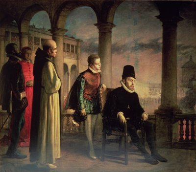 Philip II Declaring his Faith by Domingo Valdivieso