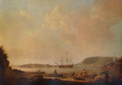 Drakes Island, Plymouth, 1773 by Dominic Serres