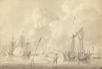Firing a Salute by Dominic Serres