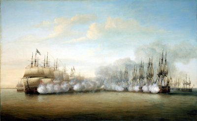 The Battle of Negapatam, July 6 by Dominic Serres