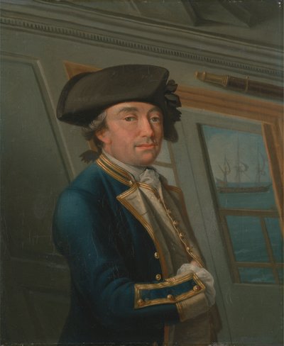 Captain William Locker by Dominic Serres RA