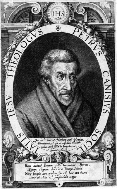 Petrus Canisius by Dominicus or Custodis Custos