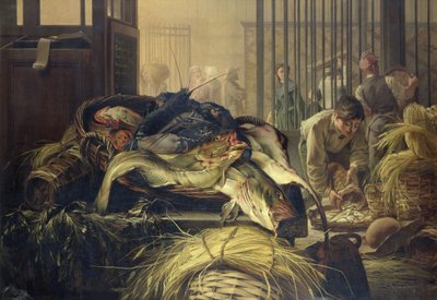 The Fish Market by Dominique Henri Guifard
