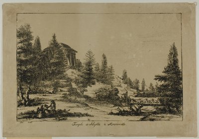 Temple of Sibyl in Méréville by Dominique Vivant Denon