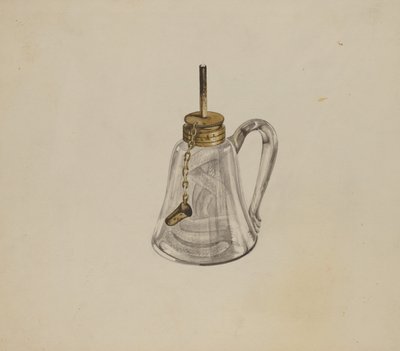 Camphene Lamp by Don Pingatore