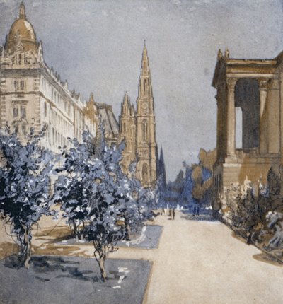 Vienna at sight by Donald (after) Maxwell