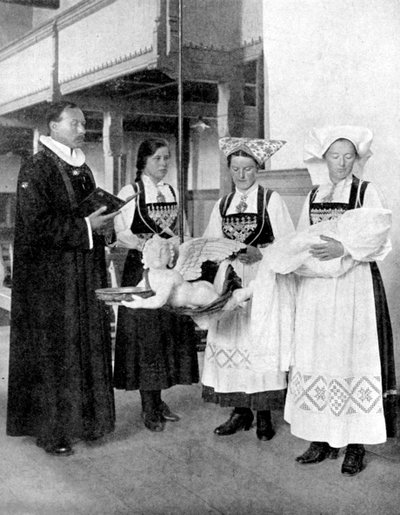 Norwegian christening by Donald McLeish
