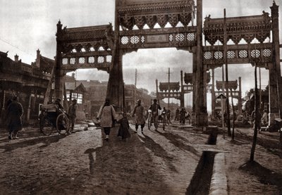 Street in Beijing by Donald Mennie