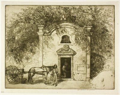A Wayside Chapel by Donald Shaw MacLaughlan