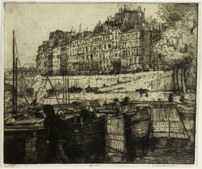 The City, Paris by Donald Shaw MacLaughlan