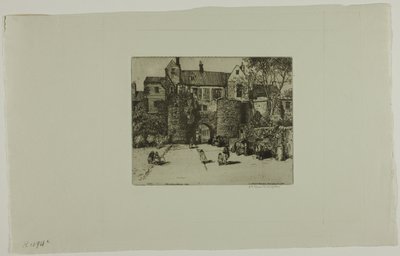 La Porte Gayole, Boulogne-sur-Mer by Donald Shaw MacLaughlan