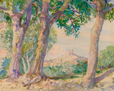 Landscape, Italy by Donald Shaw MacLaughlan