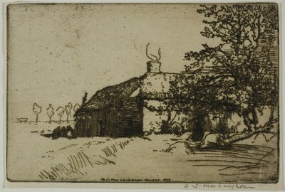 The Two Cottages by Donald Shaw MacLaughlan