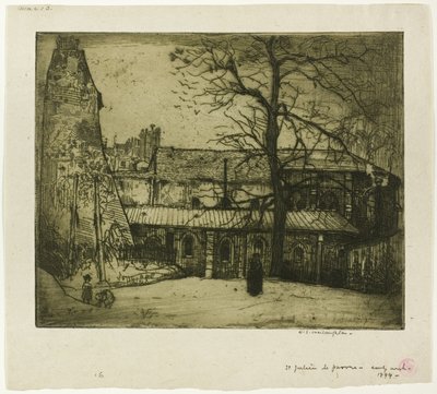 St. Julien-le-Pauvre by Donald Shaw MacLaughlan