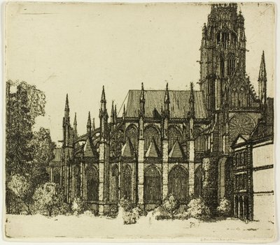 St. Ouen, Rouen by Donald Shaw MacLaughlan