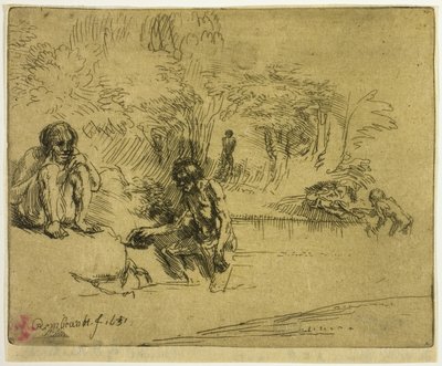 The Bathers by Donald Shaw MacLaughlan