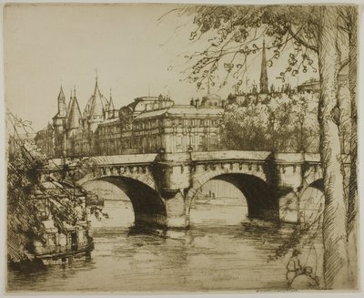 The Conciergerie, Paris by Donald Shaw MacLaughlan